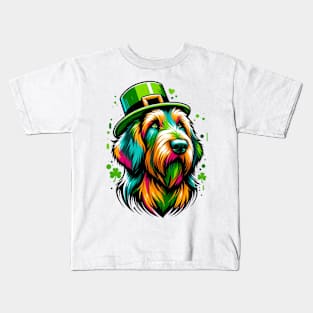 Otterhound Ready for Saint Patrick's Day Fun Kids T-Shirt